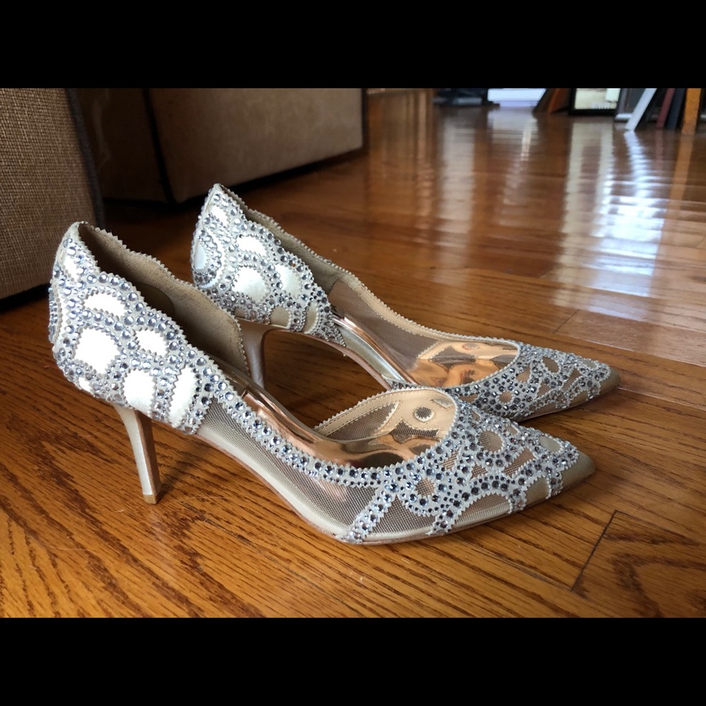 Badgley Mischka 6 ½ Bridal Shoes